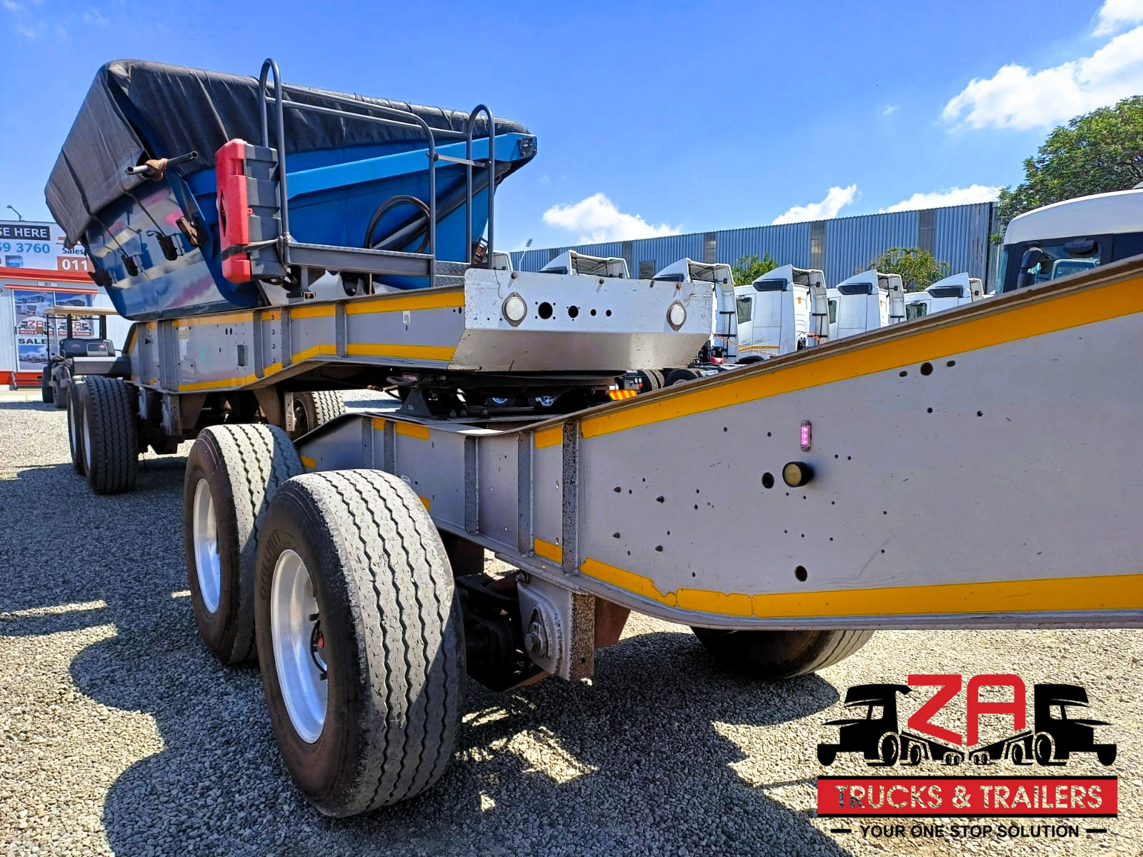 2023 LEADER 20 CUBE SIDE TIPPER TRAILER #53343